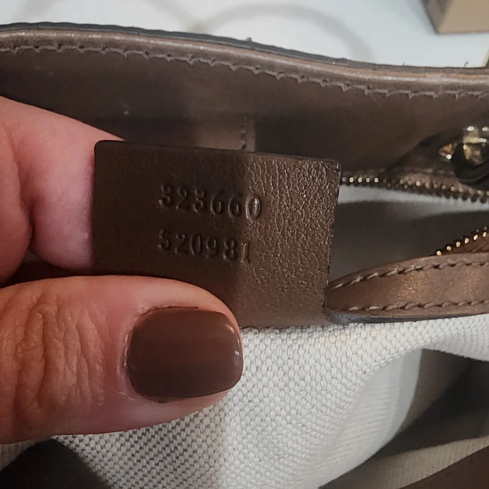 gucci python medium bamboo shopper - Picture 7 of 11